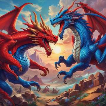 Fire and Ice: The Battle of Dragons