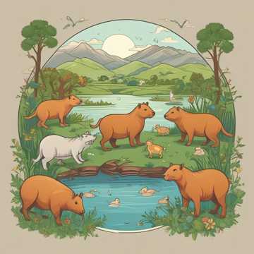 Luna's Capybara Song - Learn About Capybaras!