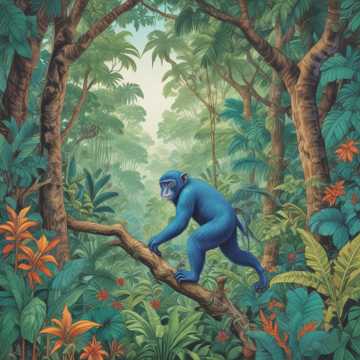 The Adventure of the Blue Monkey