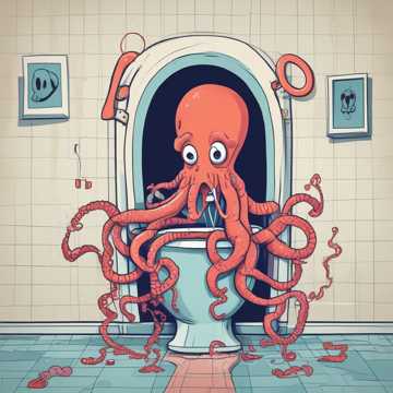 Tentacle Toilet