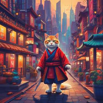 Neko Samurai