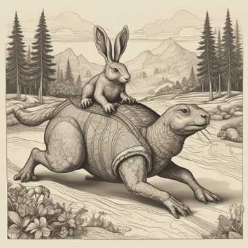 The Hare and the Tortoise