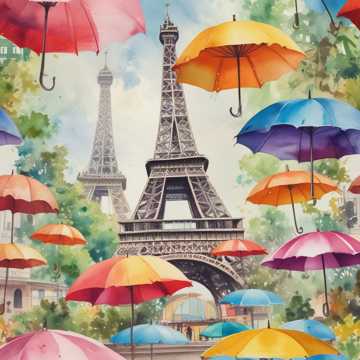 paris in the rain