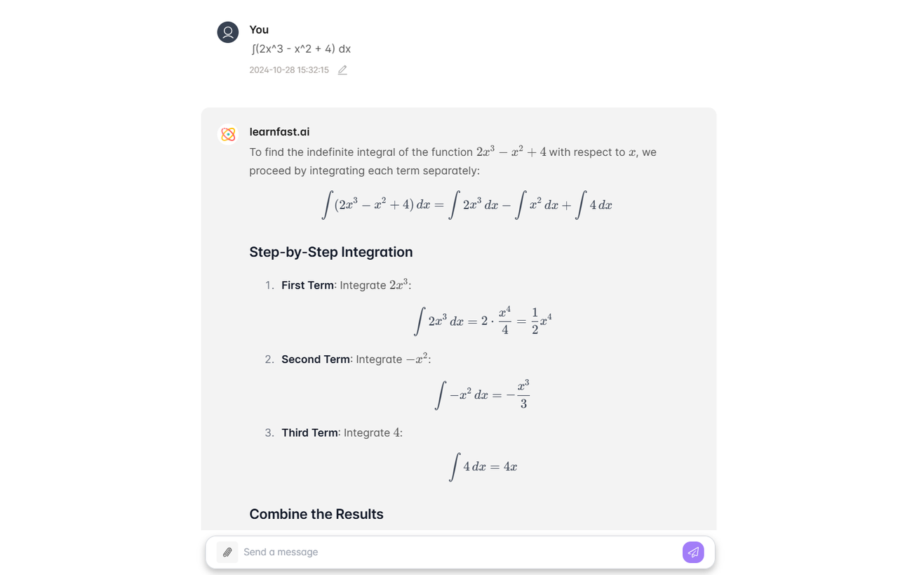 Step 2: Input or Upload Your Math Problem