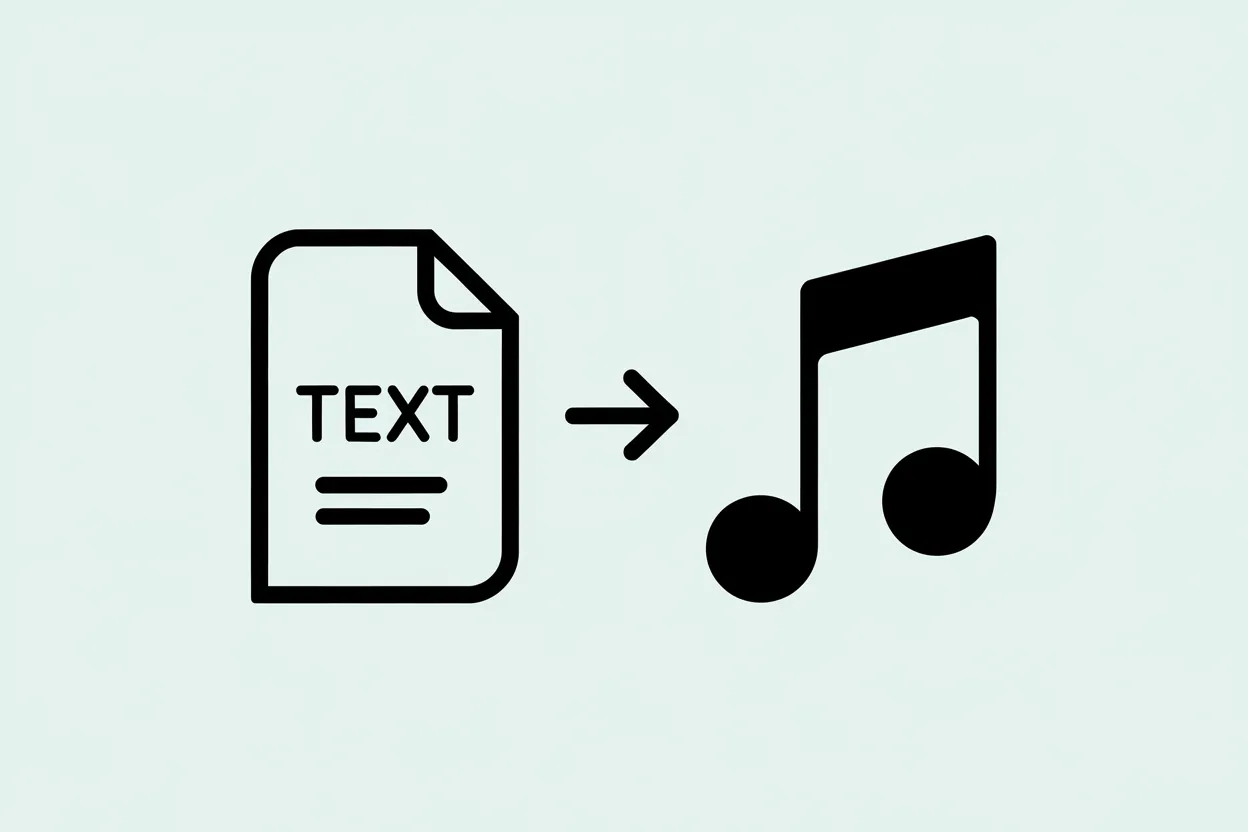 Generate Music from Text and Custom Lyrics