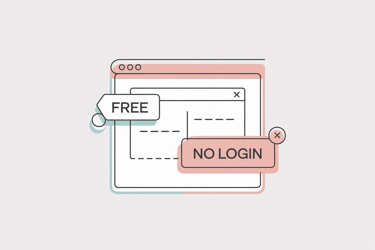 رایگان و بدون نیاز به ثبت‌نام
