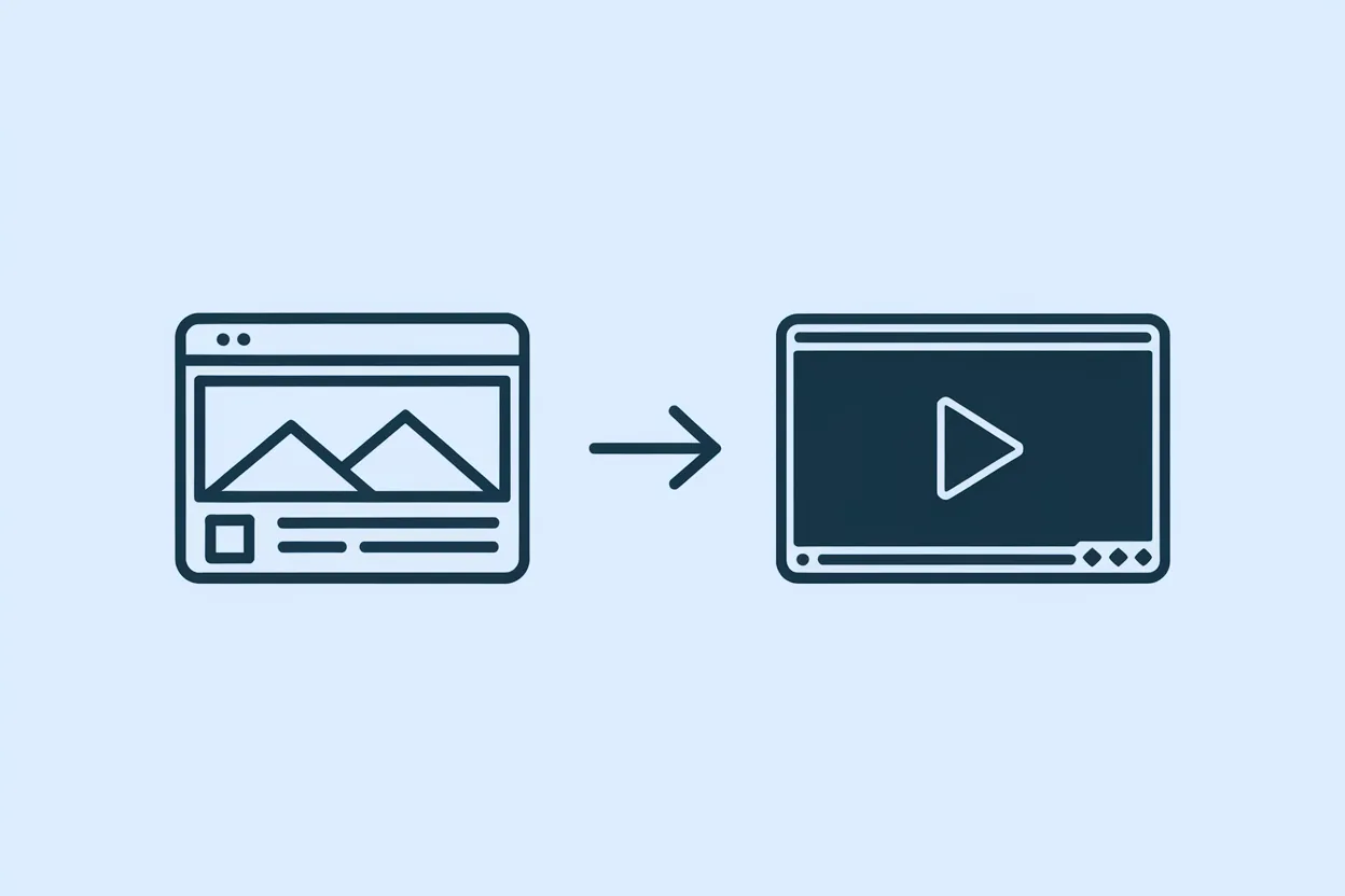 Converter Imagens em Vídeos