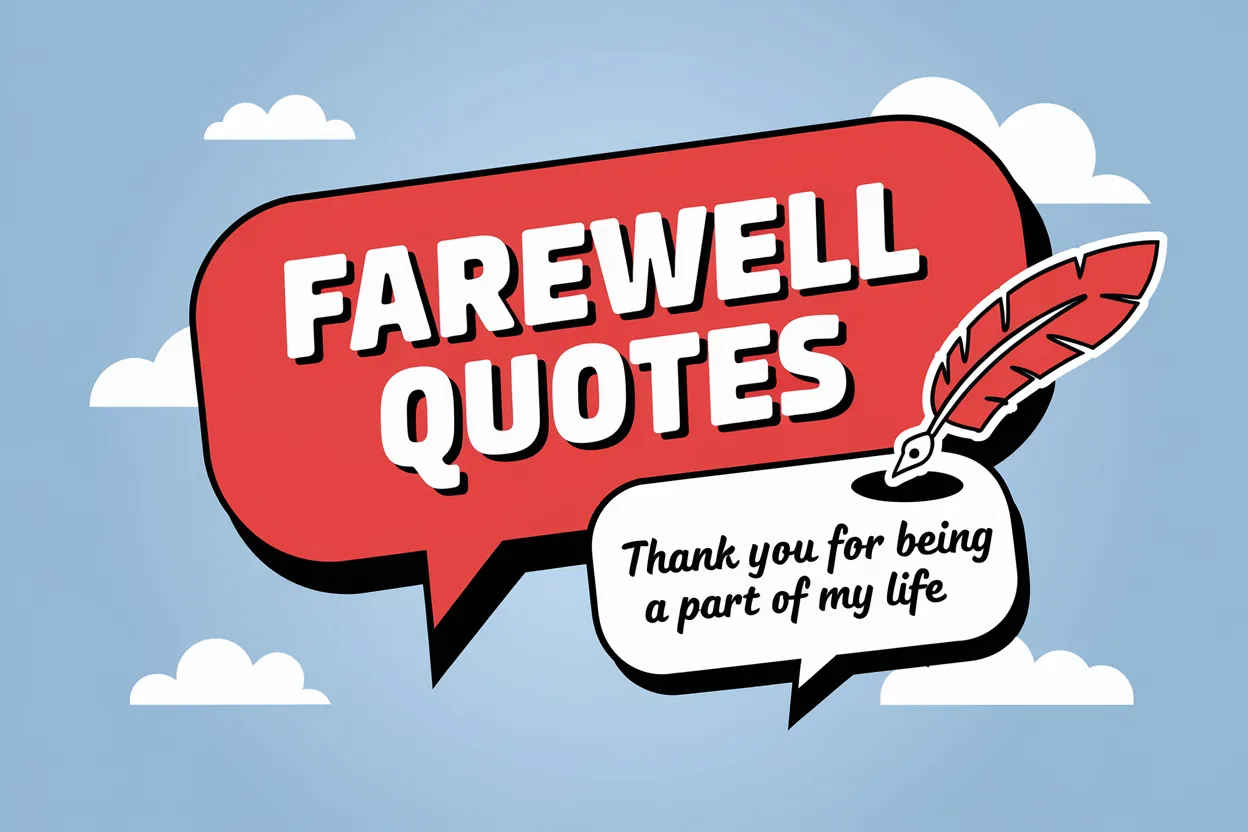 Tailored Farewell Quotes