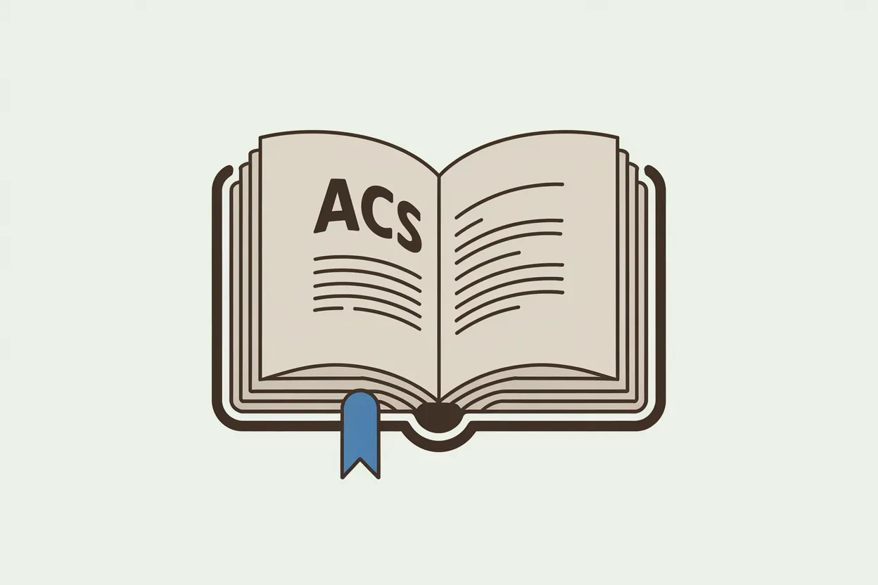 Instant ACS Citation Creation