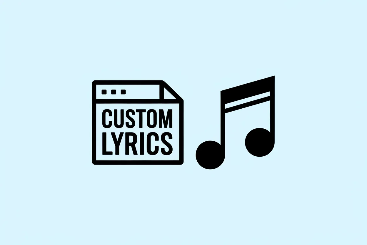 Generate Music from Text or Custom Lyrics