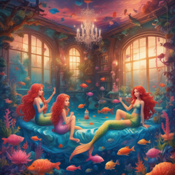 Mermaid Slumber Party