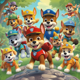 PAW Patrol action 