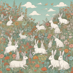 Bunnies in the Meadow