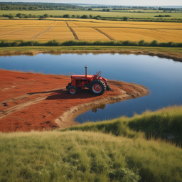 Jacob and the Red Tractor