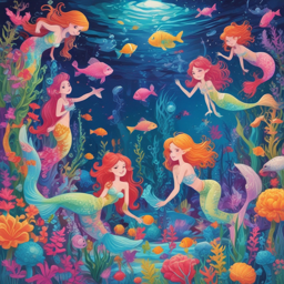 Mermaid Slumber Party