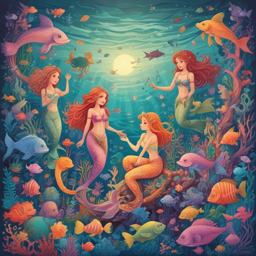 Mermaid Slumber Party