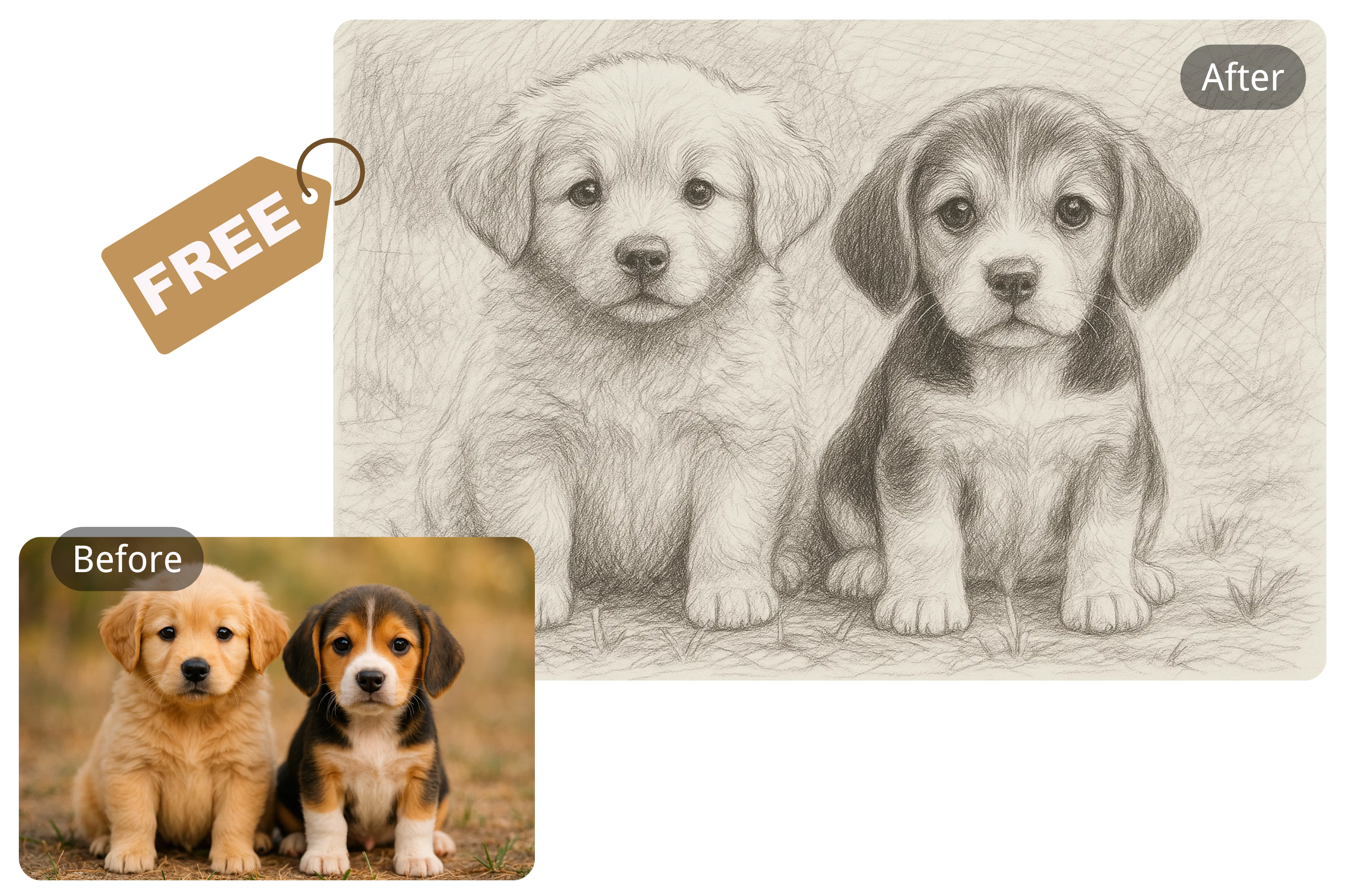 Free Photo to Sketch Conversion