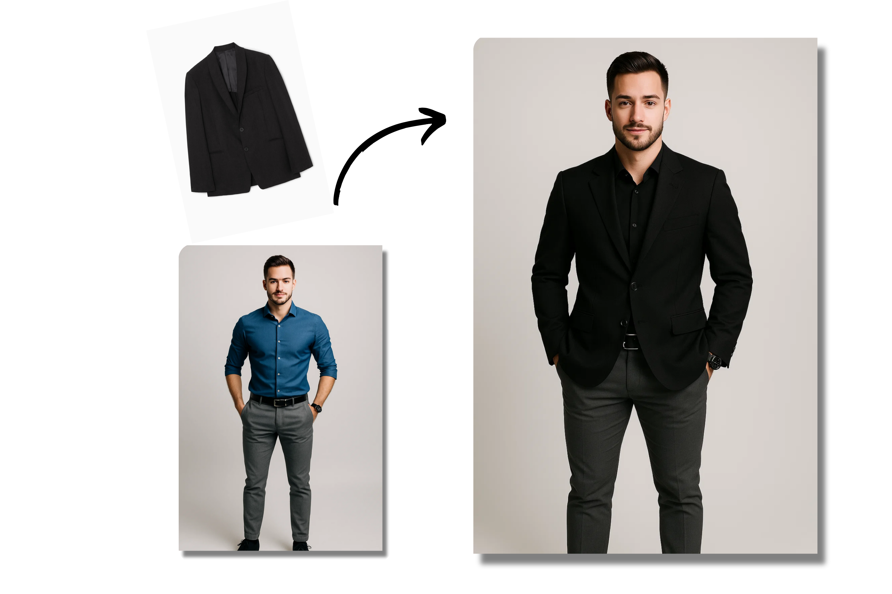 Change Clothes or Swap Backgrounds