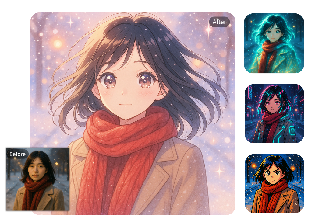 Free Anime PFPs with Diverse Styles