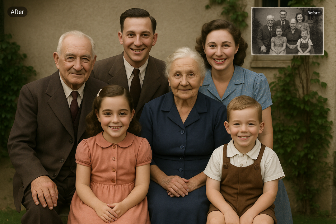 Revive recuerdos familiares queridos
