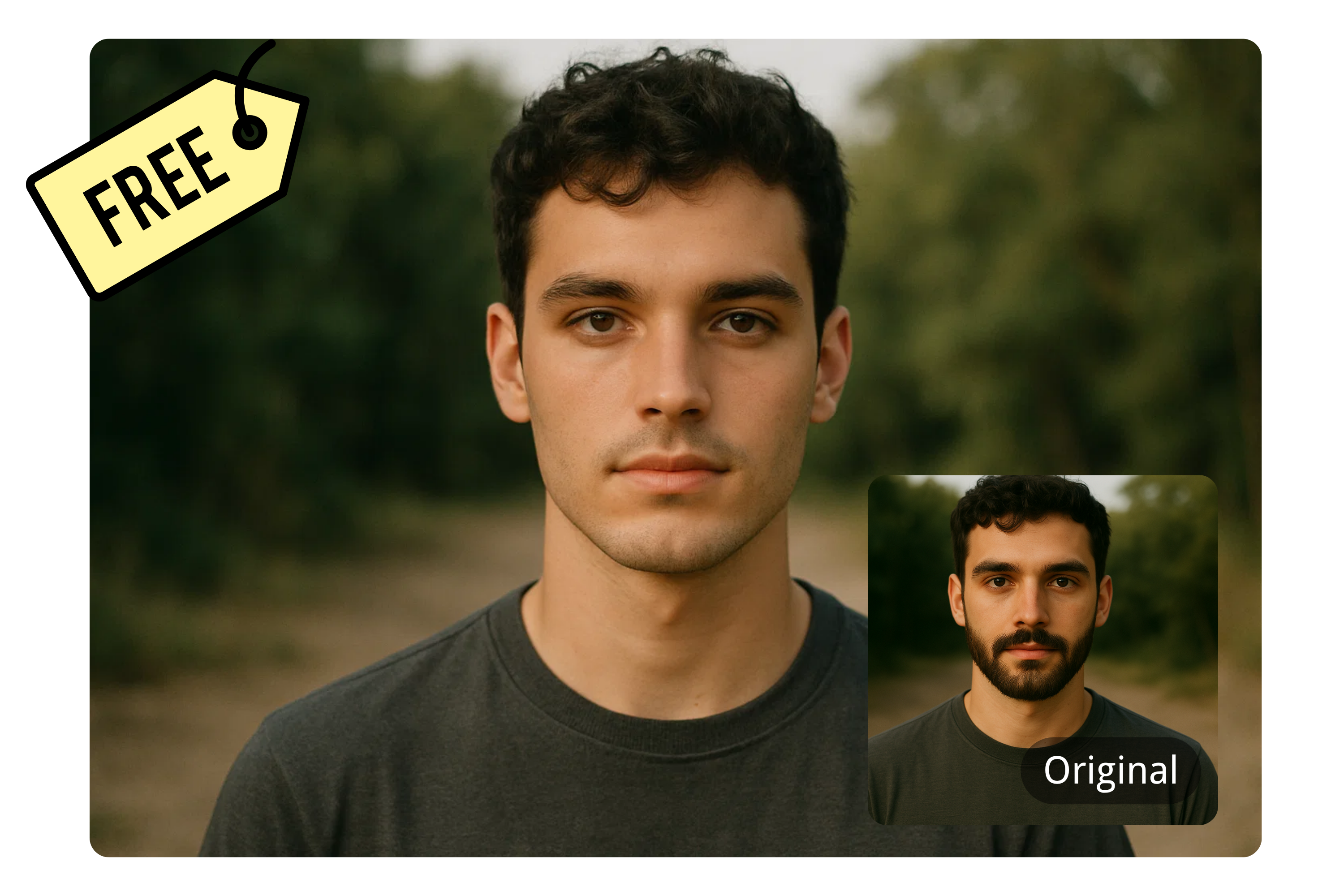 Free Trial, No Sign-Up Beard Removal Tool
