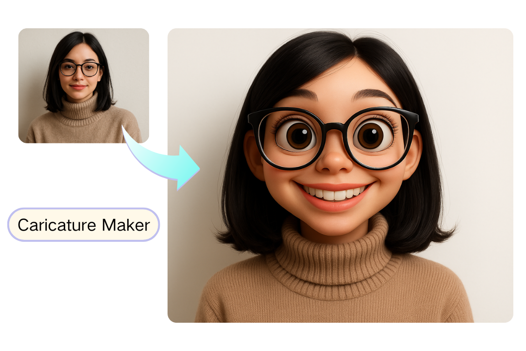 Turn Photos into Funny Caricatures 