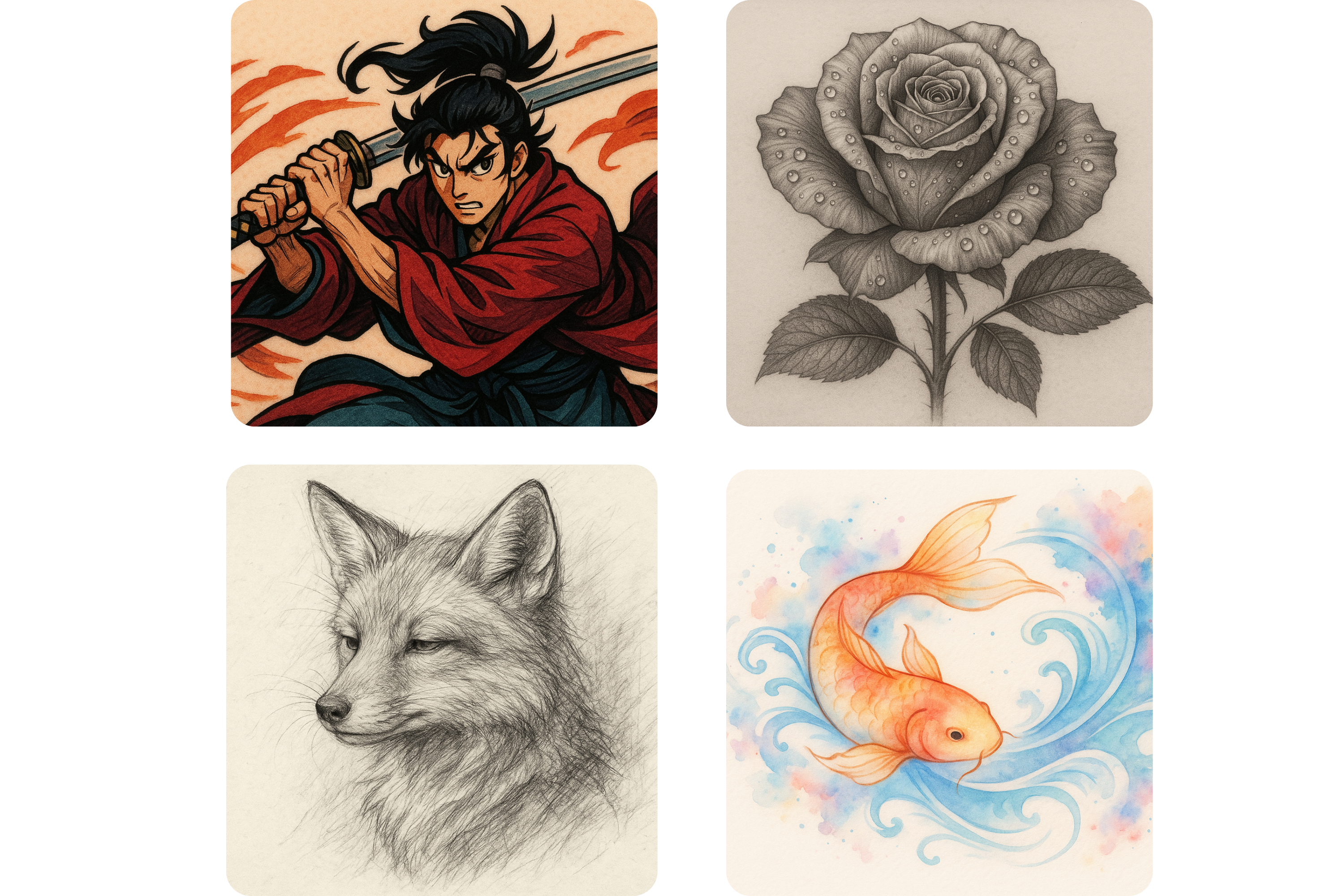🖌️ Style Customization Across Tattoo Types