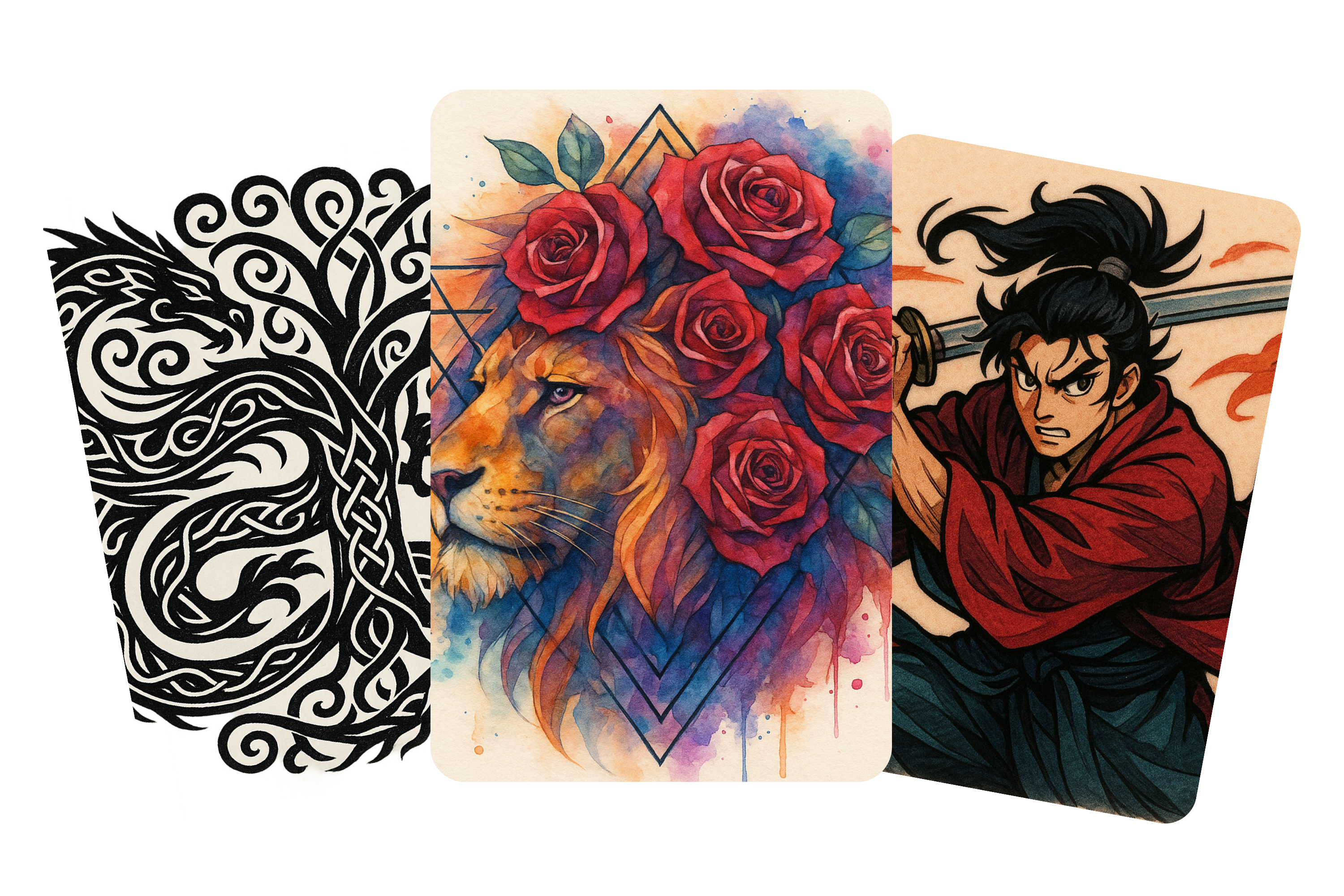 Create Unique Tattoo Designs in Various Styles