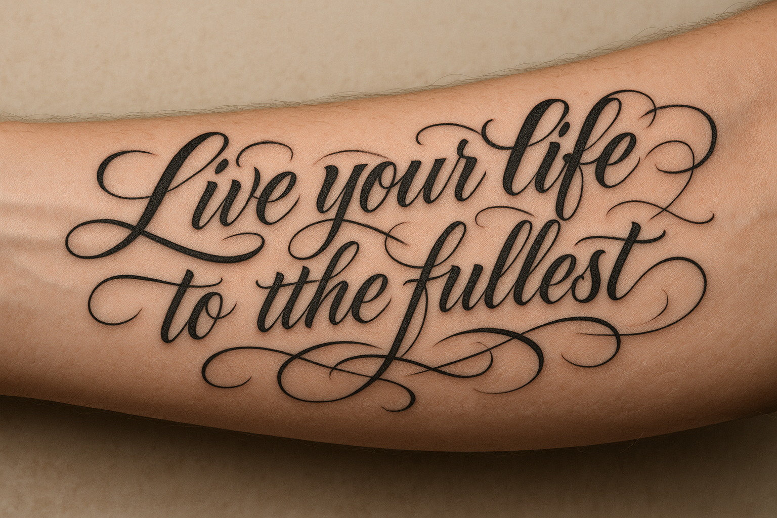 Design Custom Text Tattoos