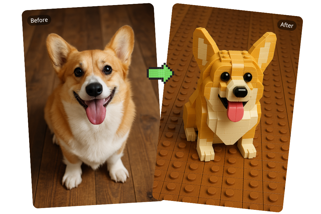 Pet Lego Transformations