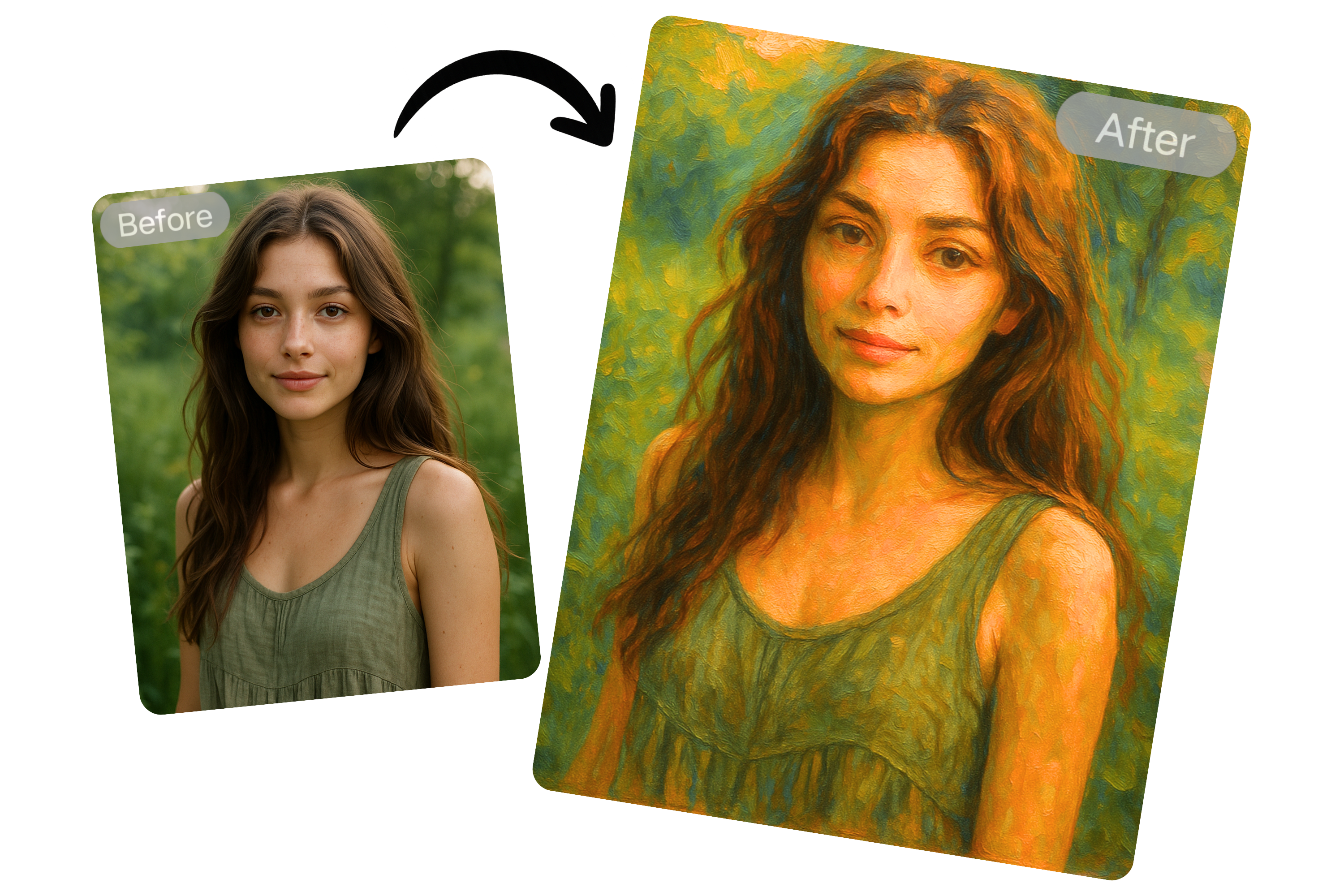 Free Online Photo to Oil Painting Conversion