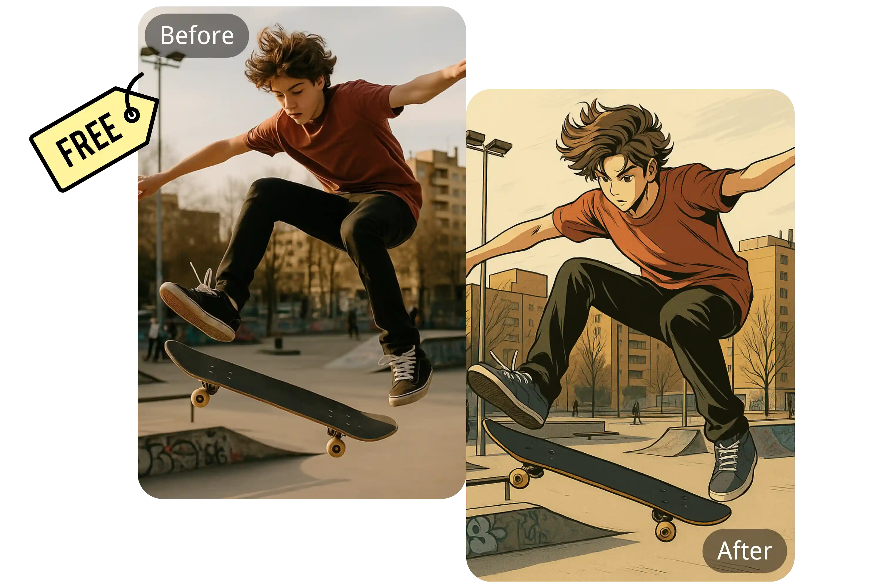 🔒 100% kostenlos, sicher und sofortiger Webtoon-AI-Generator