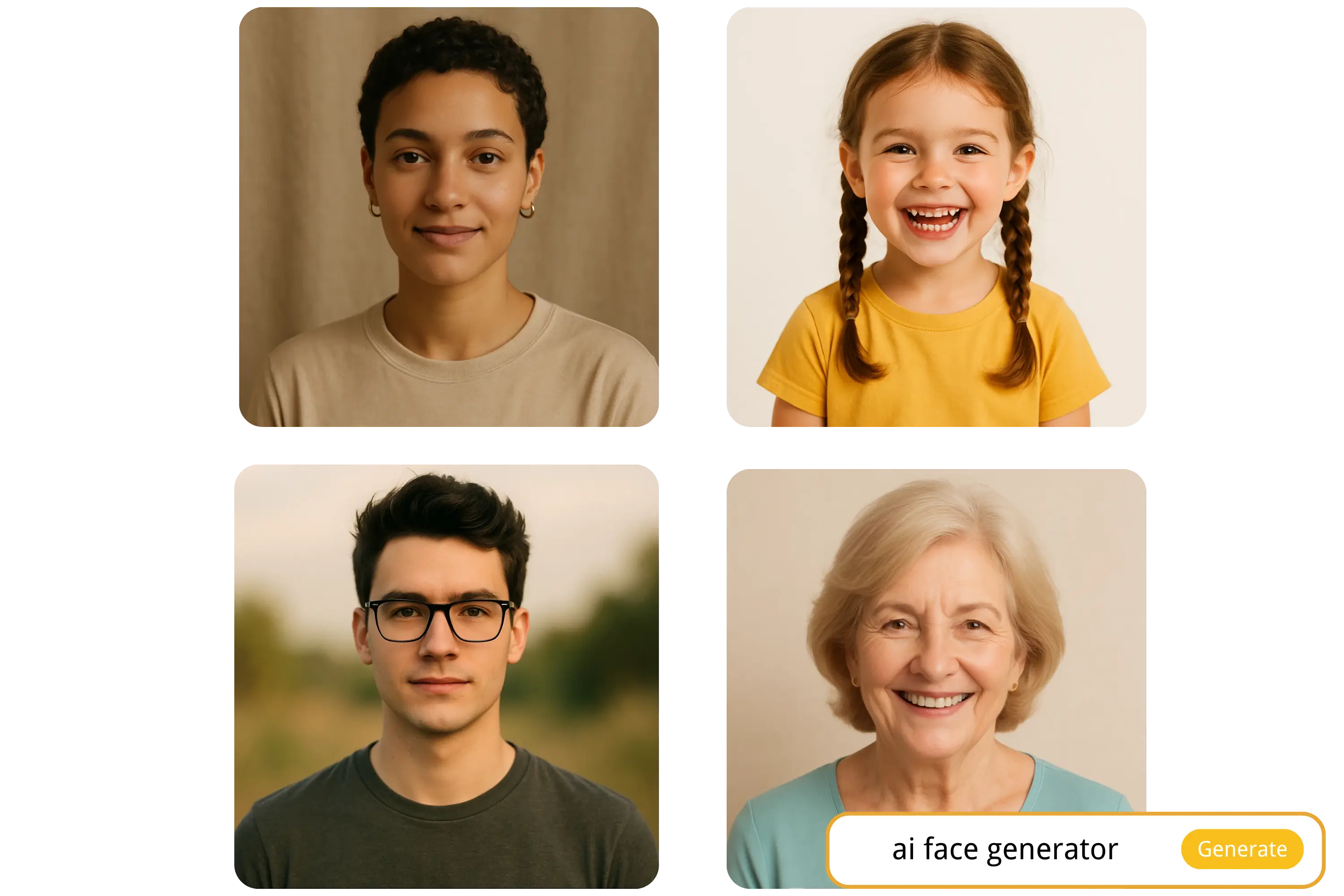 AI Face Generator from Text