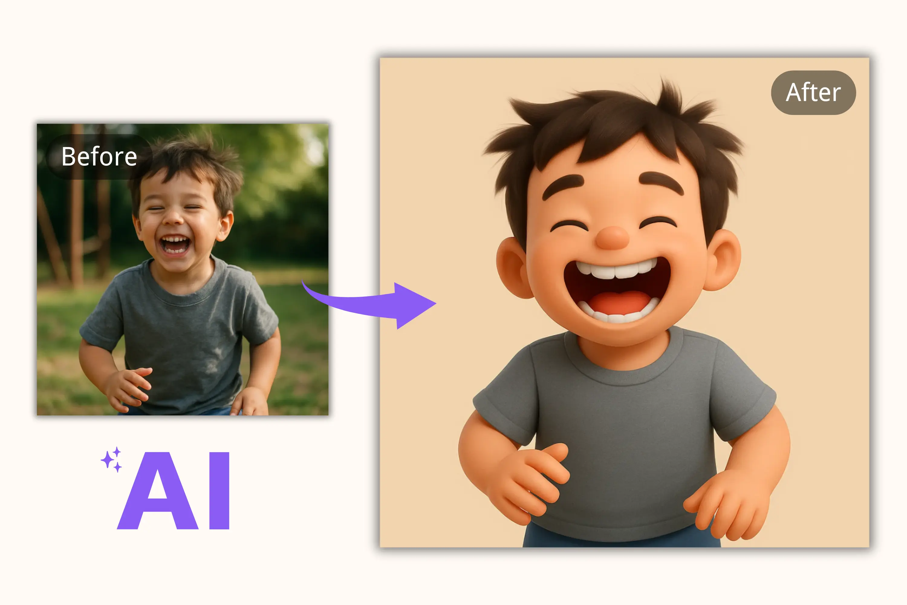 Authentic Chibi Style with 3D Depth