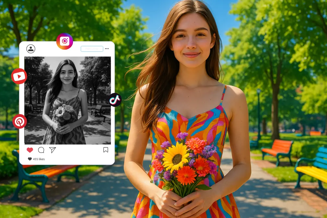 Add a Vintage Touch to Social Media