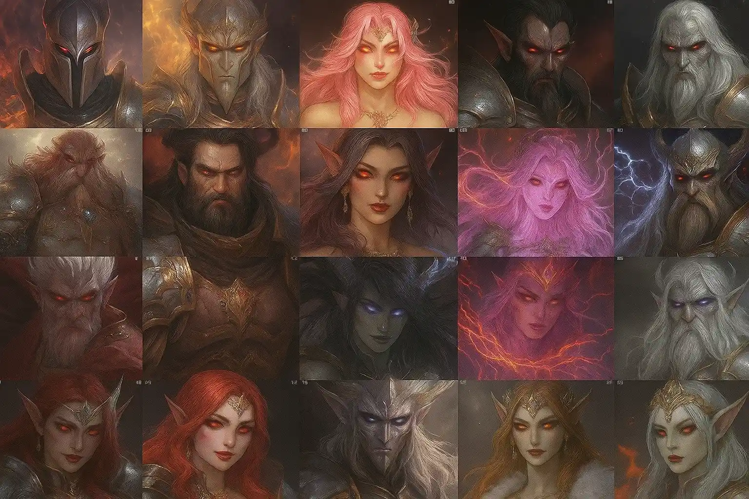 Diverse Fantasy Archetypes