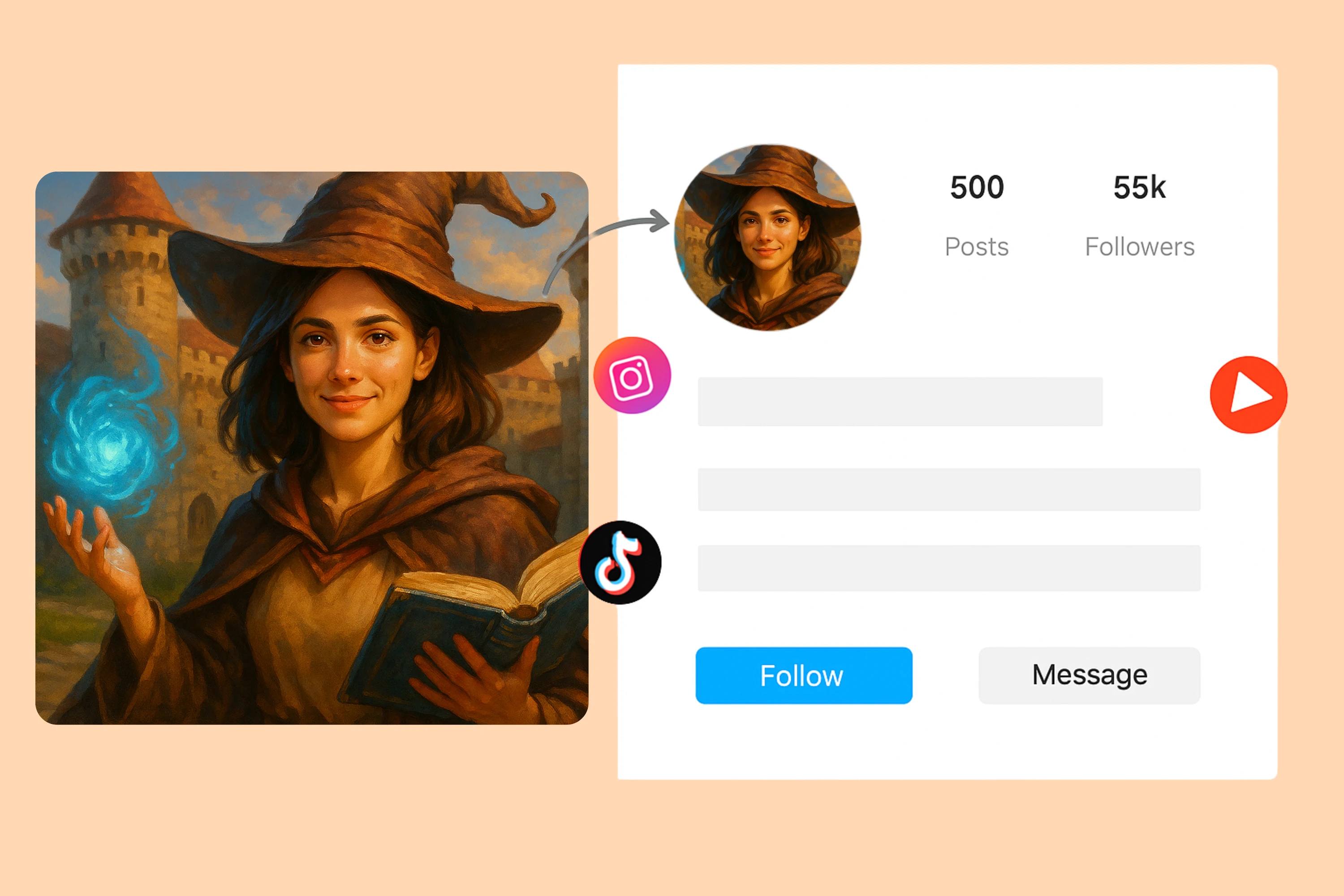 Craft Personalized Avatars