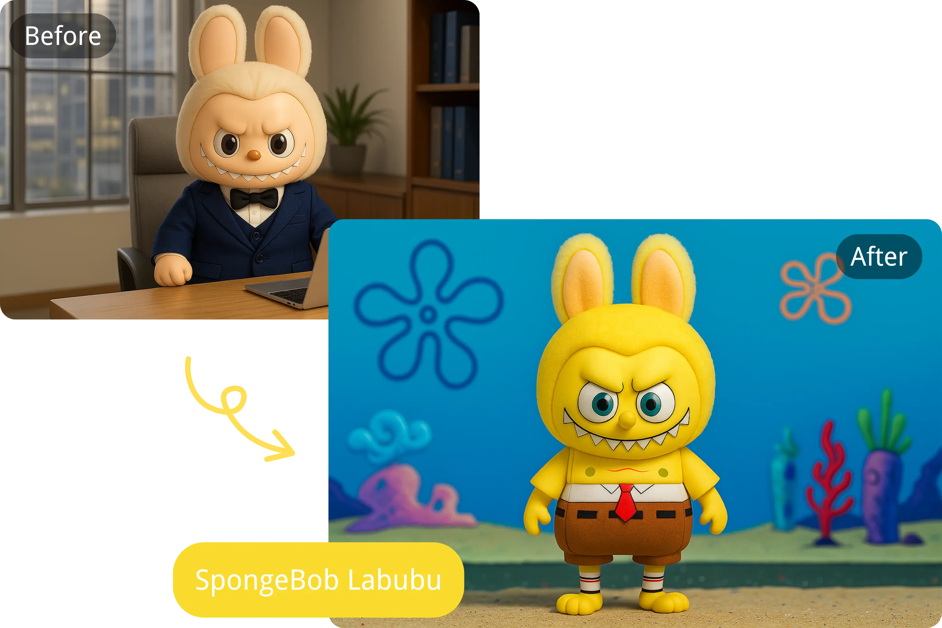 Build  Labubus with Other Characters