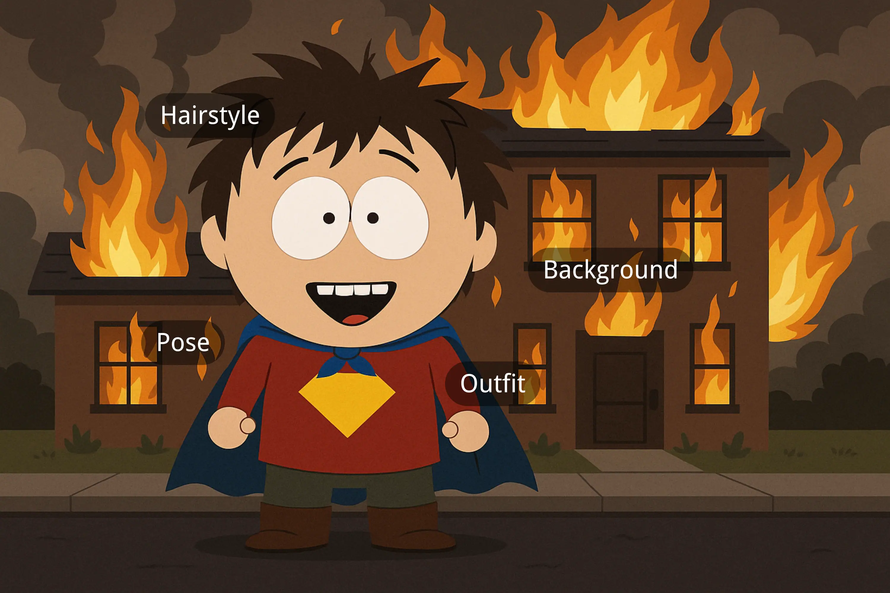 🎨 Customize Your South Park Character with Prompts