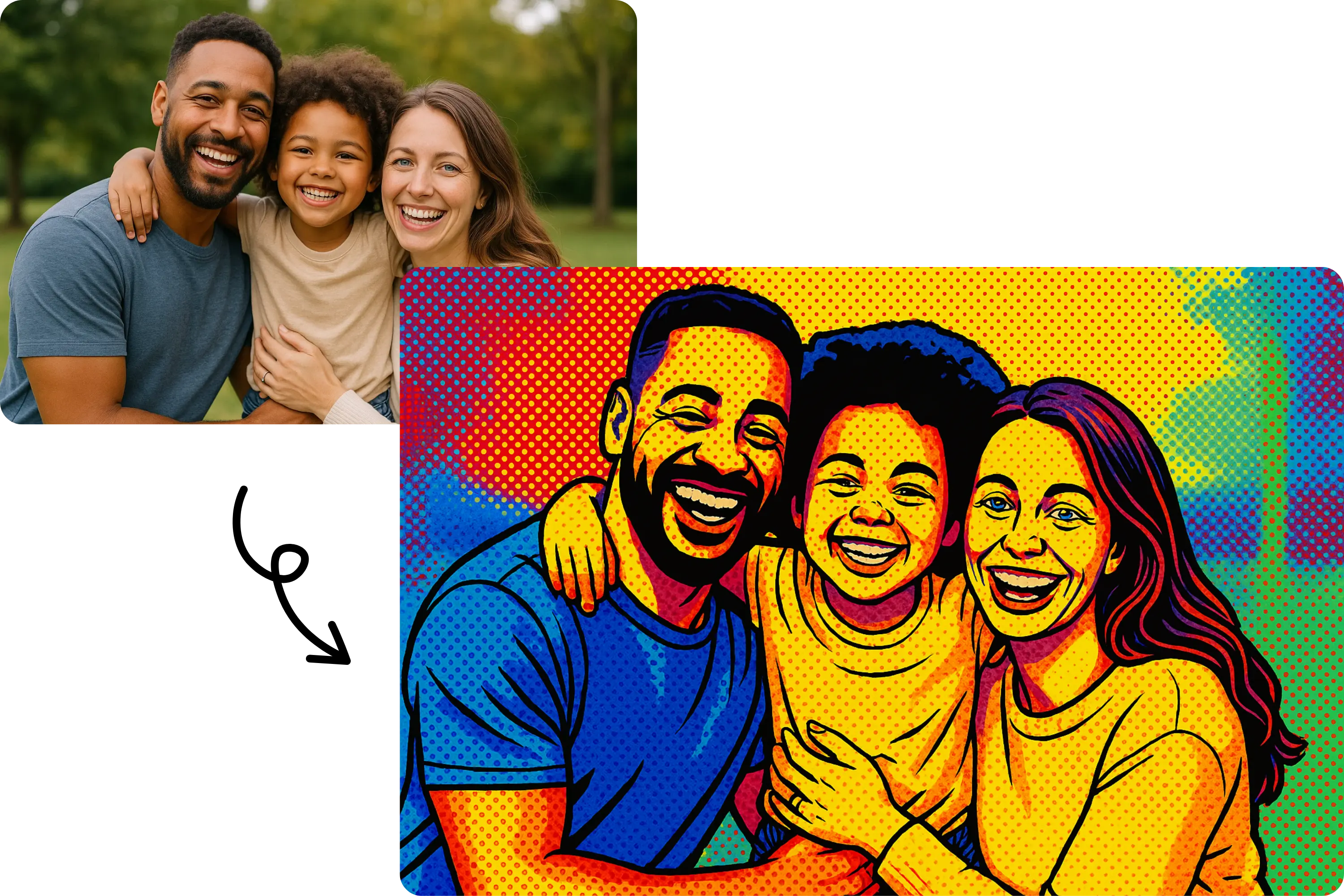Pop Art Porträts