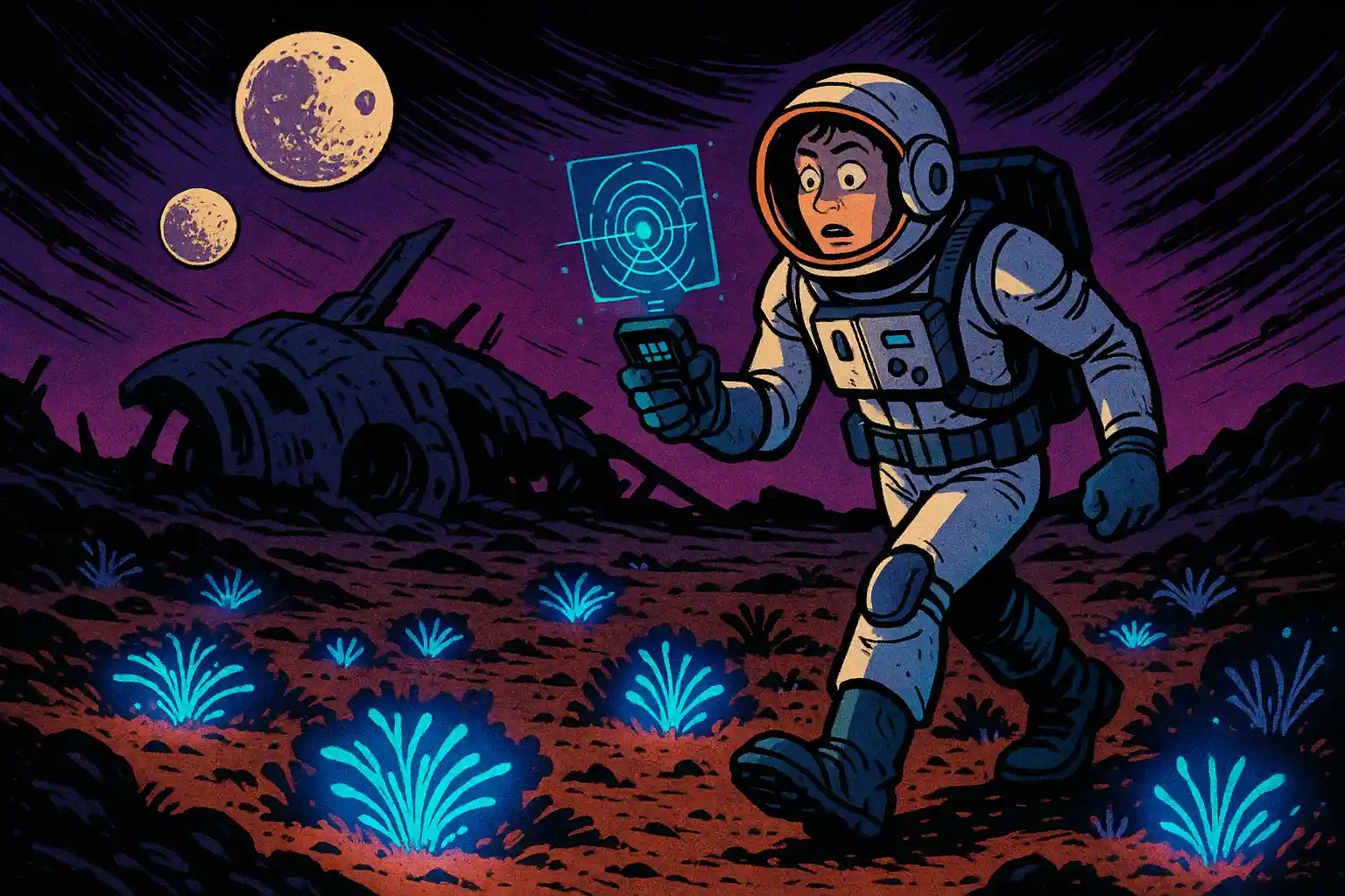 👽 Sci-Fi Adventures on Alien Planets