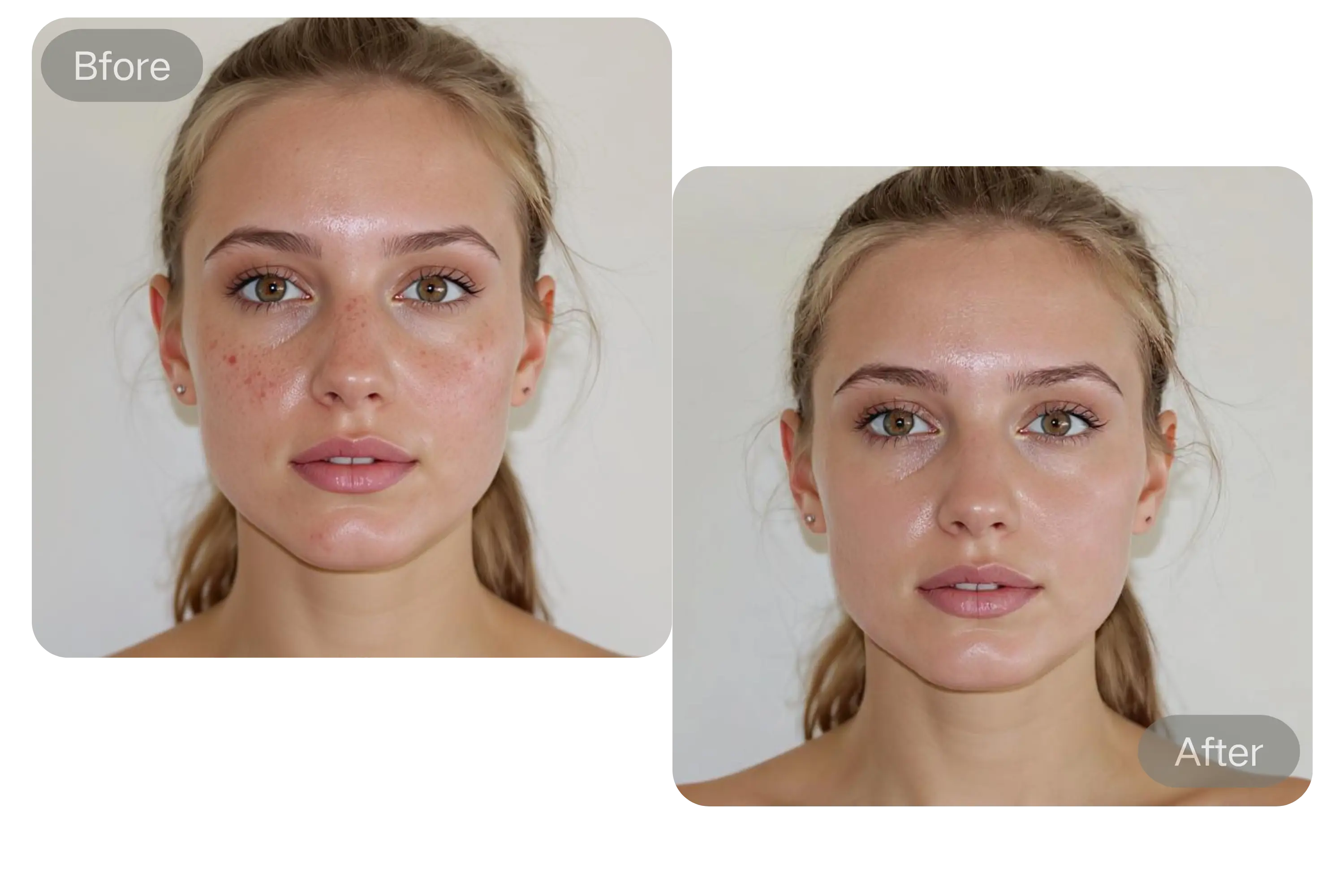AI Blemish Remover with Automatic Detection