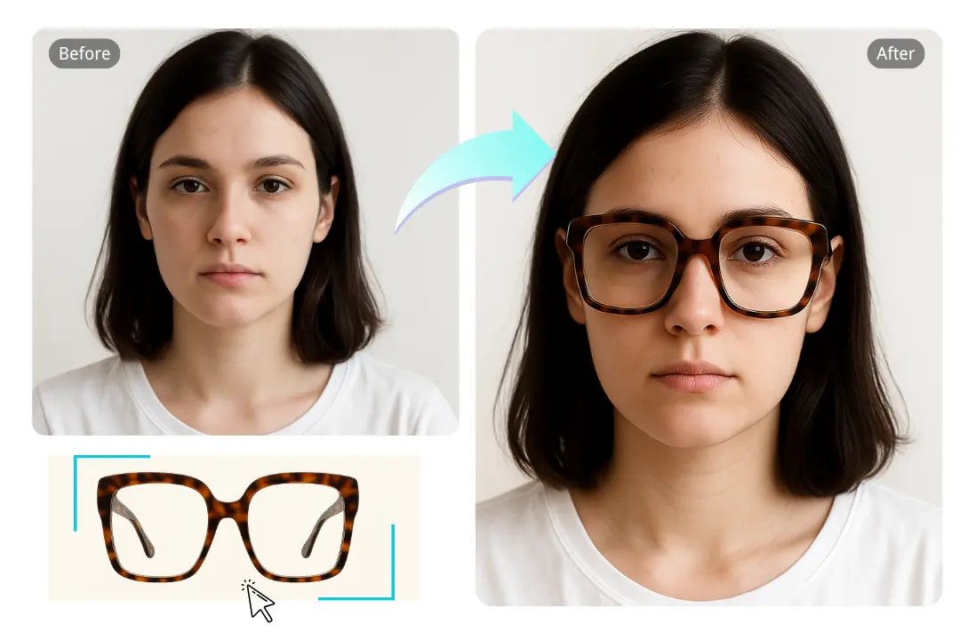 Essayage virtuel gratuit de lunettes
