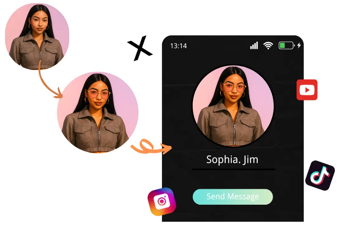 Concevez des Avatars Personnalisés avec l'Essayage Virtuel de Lunettes