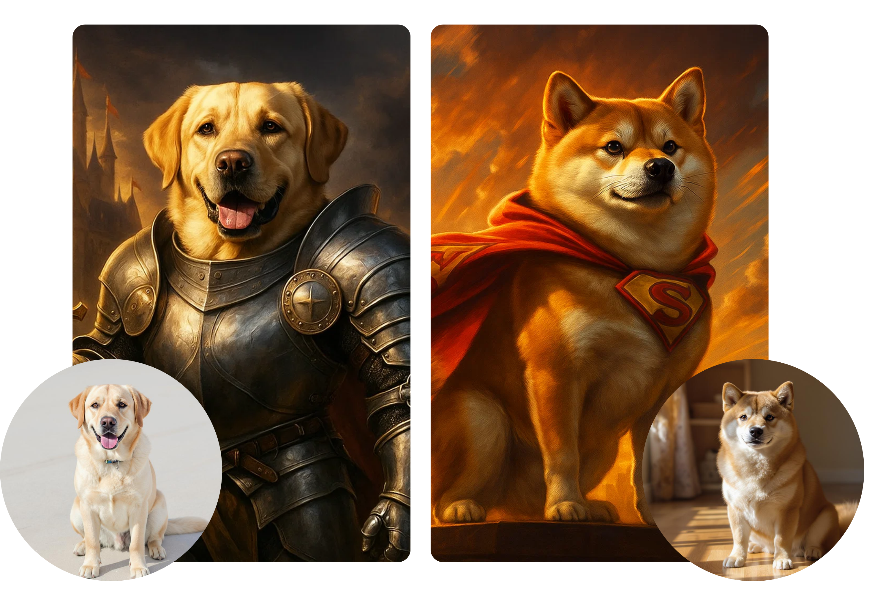 Créateur d'avatars de chiens en ligne – Gratuit et sans inscription