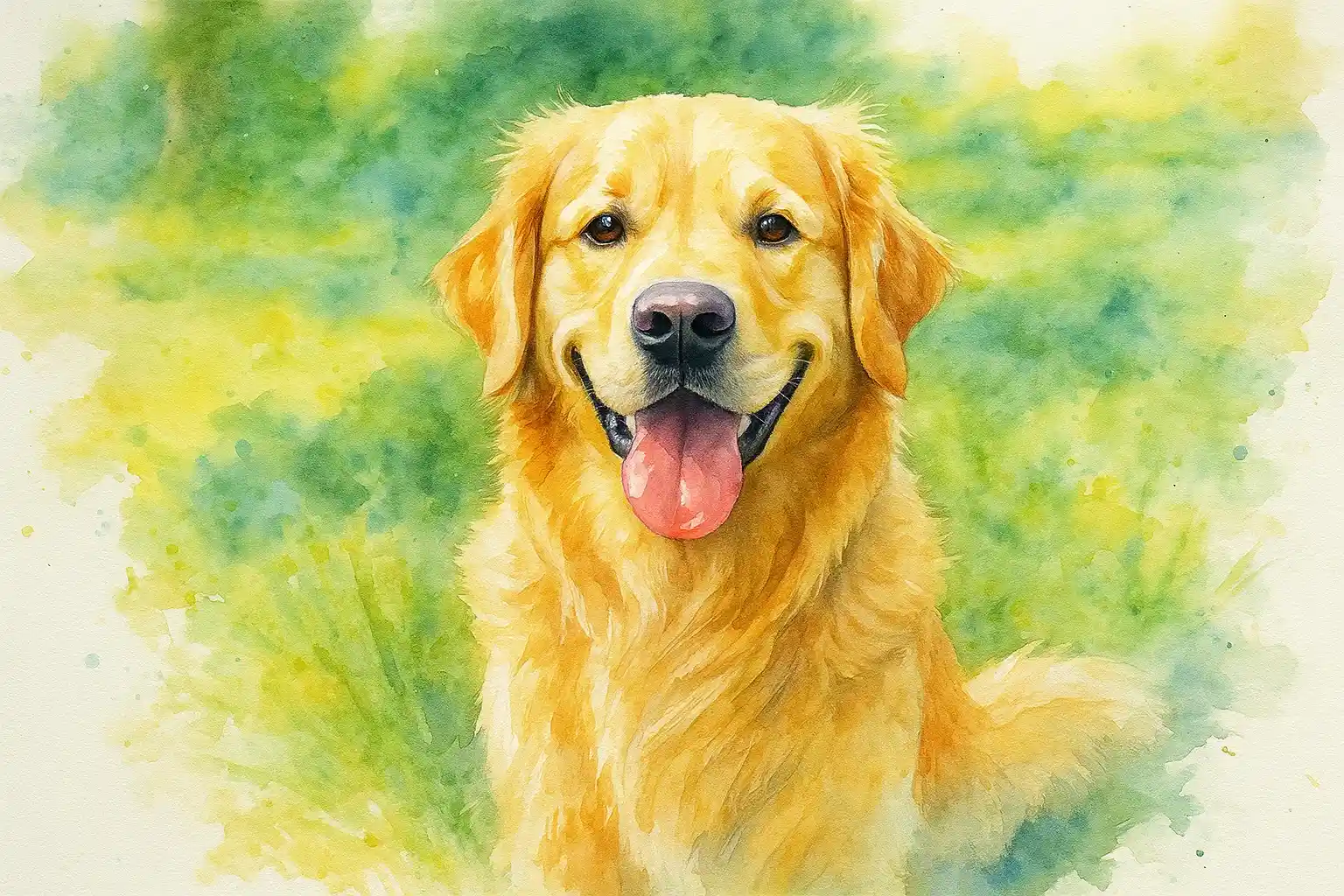 💧 Watercolor Dog Portraits