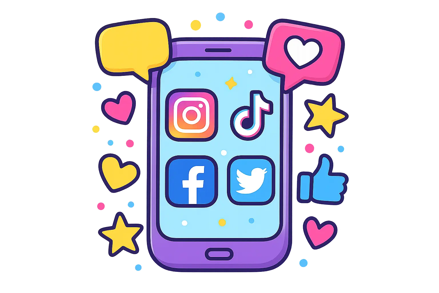 Social Media Graphics: 