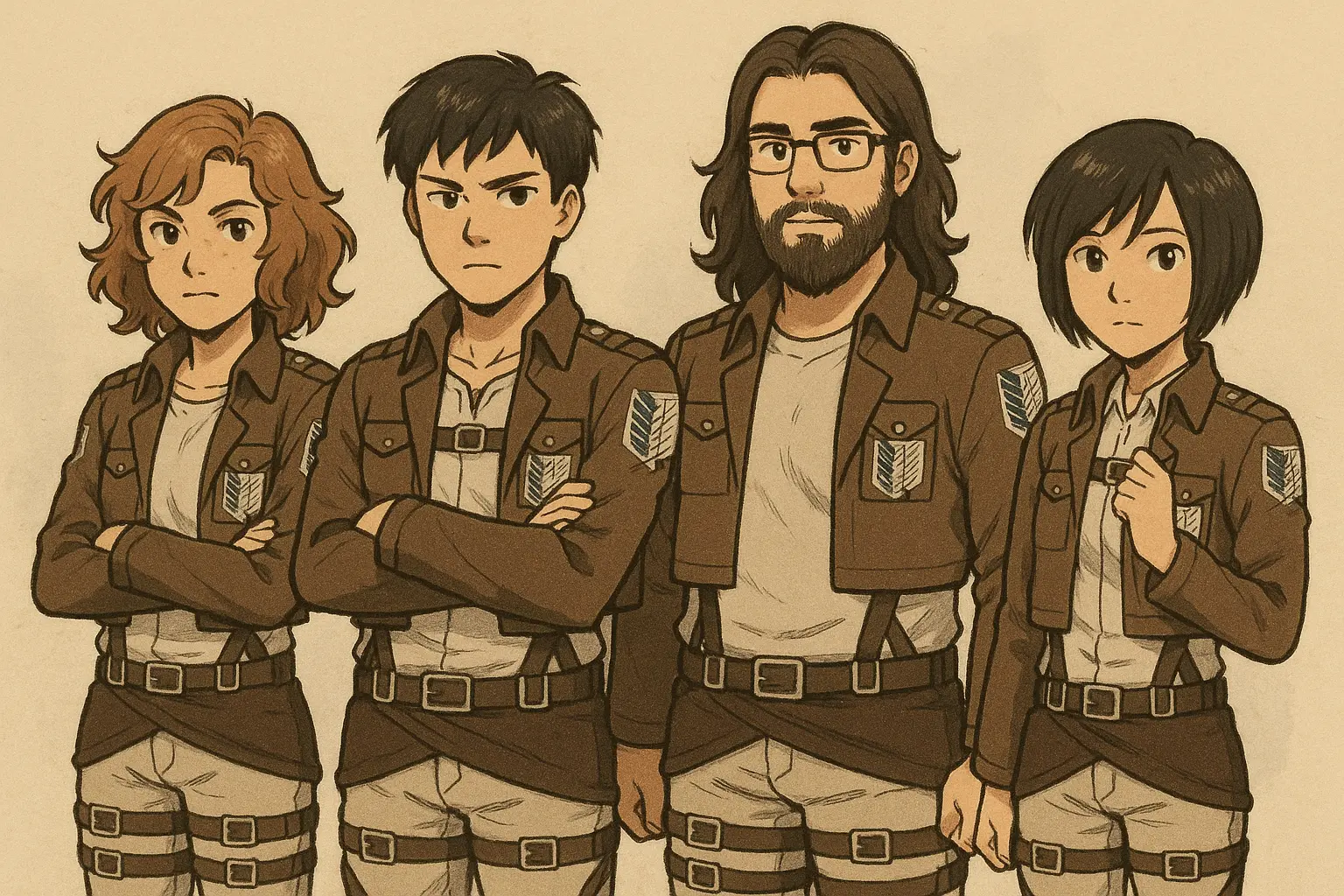 Role-Playing in the Attack on Titan World
