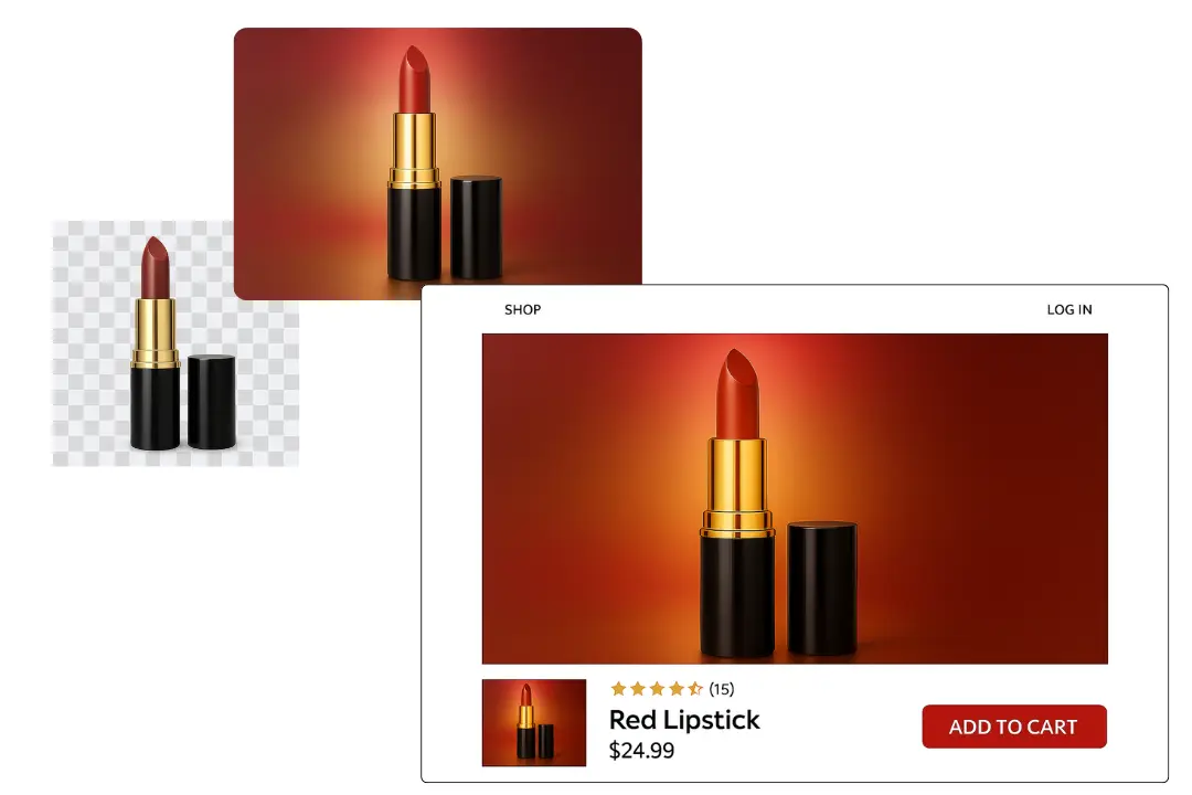 Elevate Product Photography with AI Background Generator