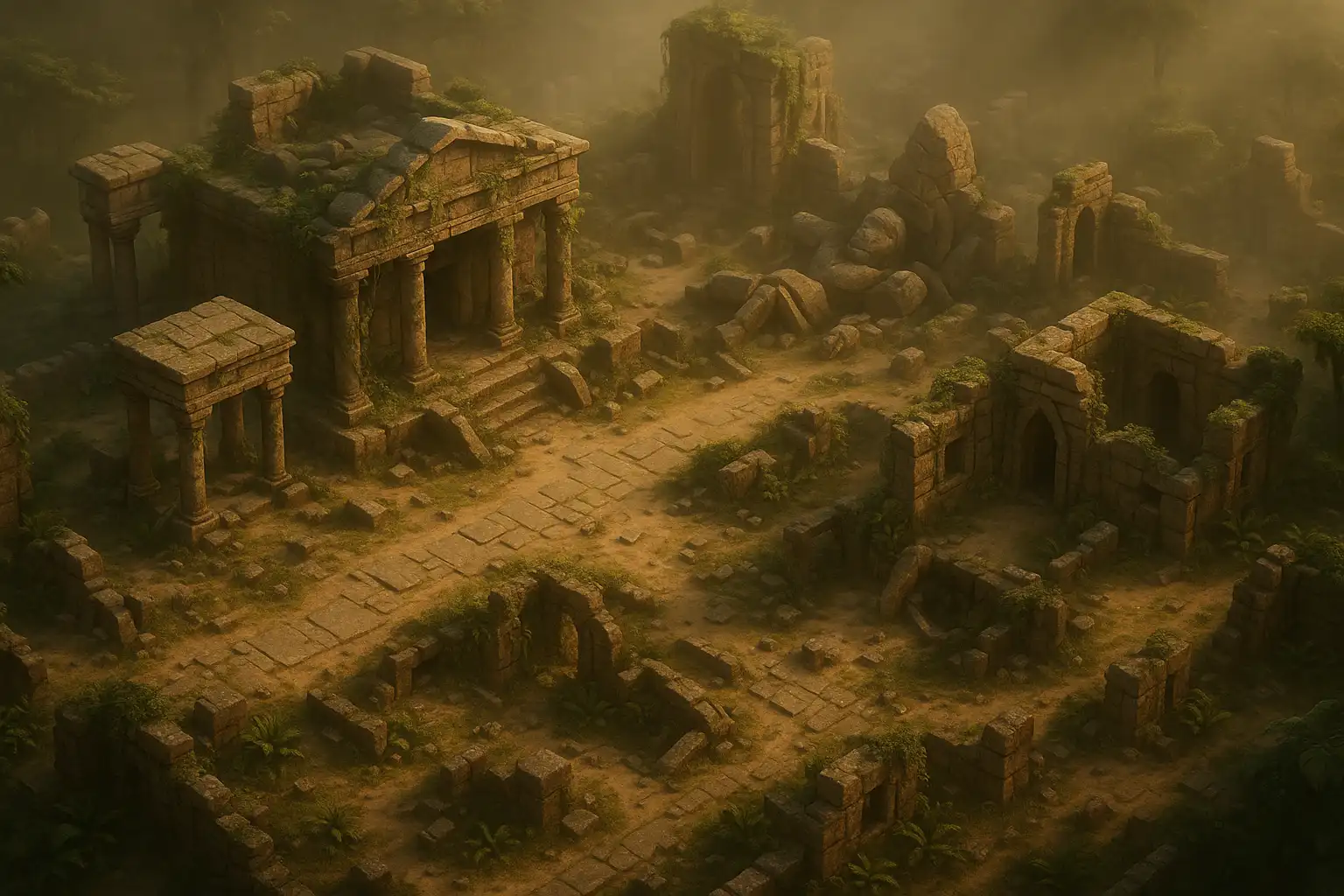 Ancient Ruins Maps